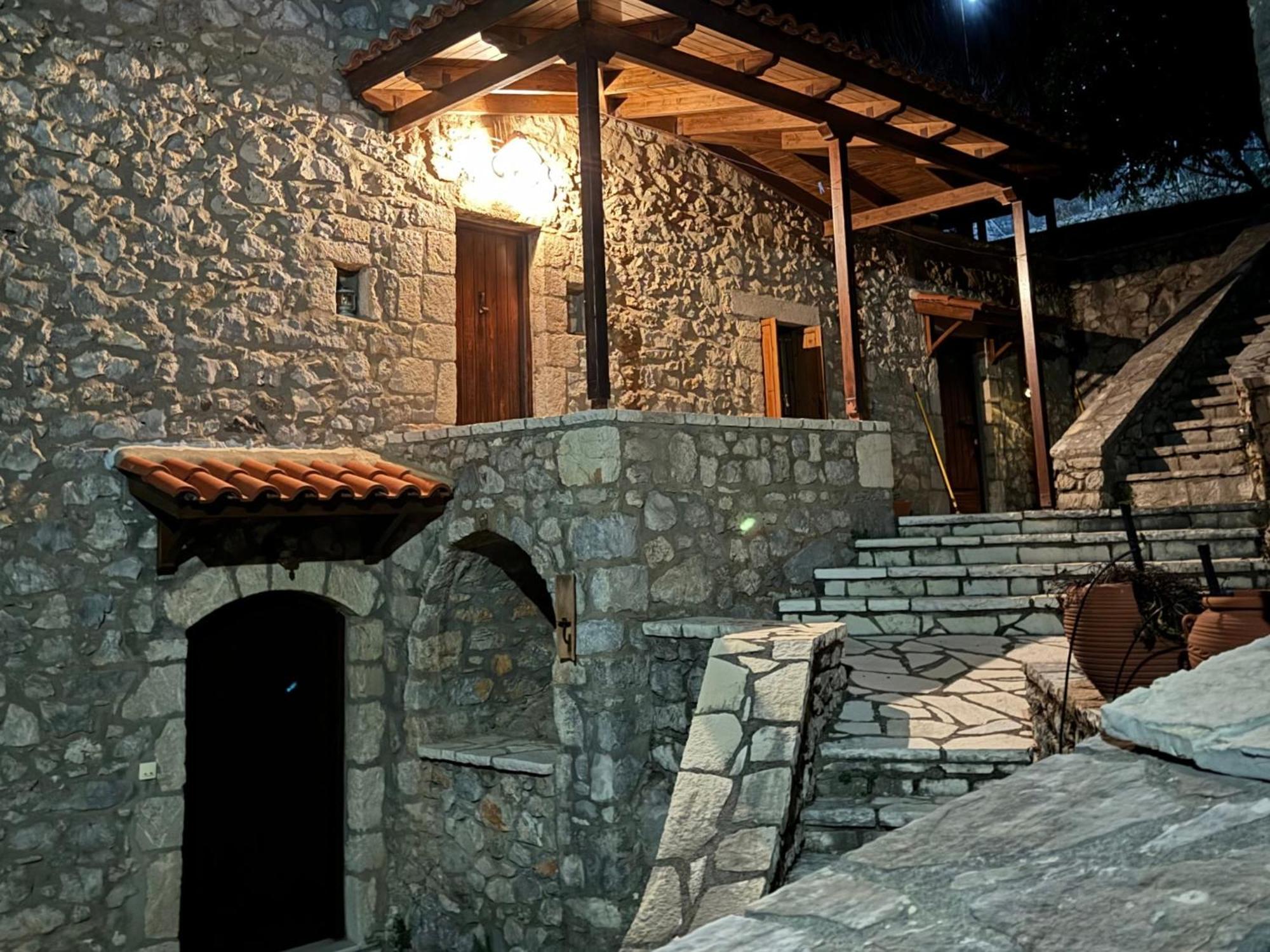 Terra Petra Villa At Psari Trikolonon Gortynia Psarion Exterior photo